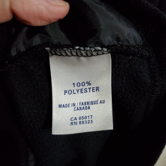 ROOTS / M / Men's Polar Fleece Wind Resistant 1/4 Zip Long Sleeve Polo Jacket - Picture 10 of 12